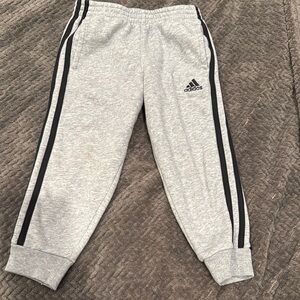 Adidas Kids Gray Sweatpants 4T
